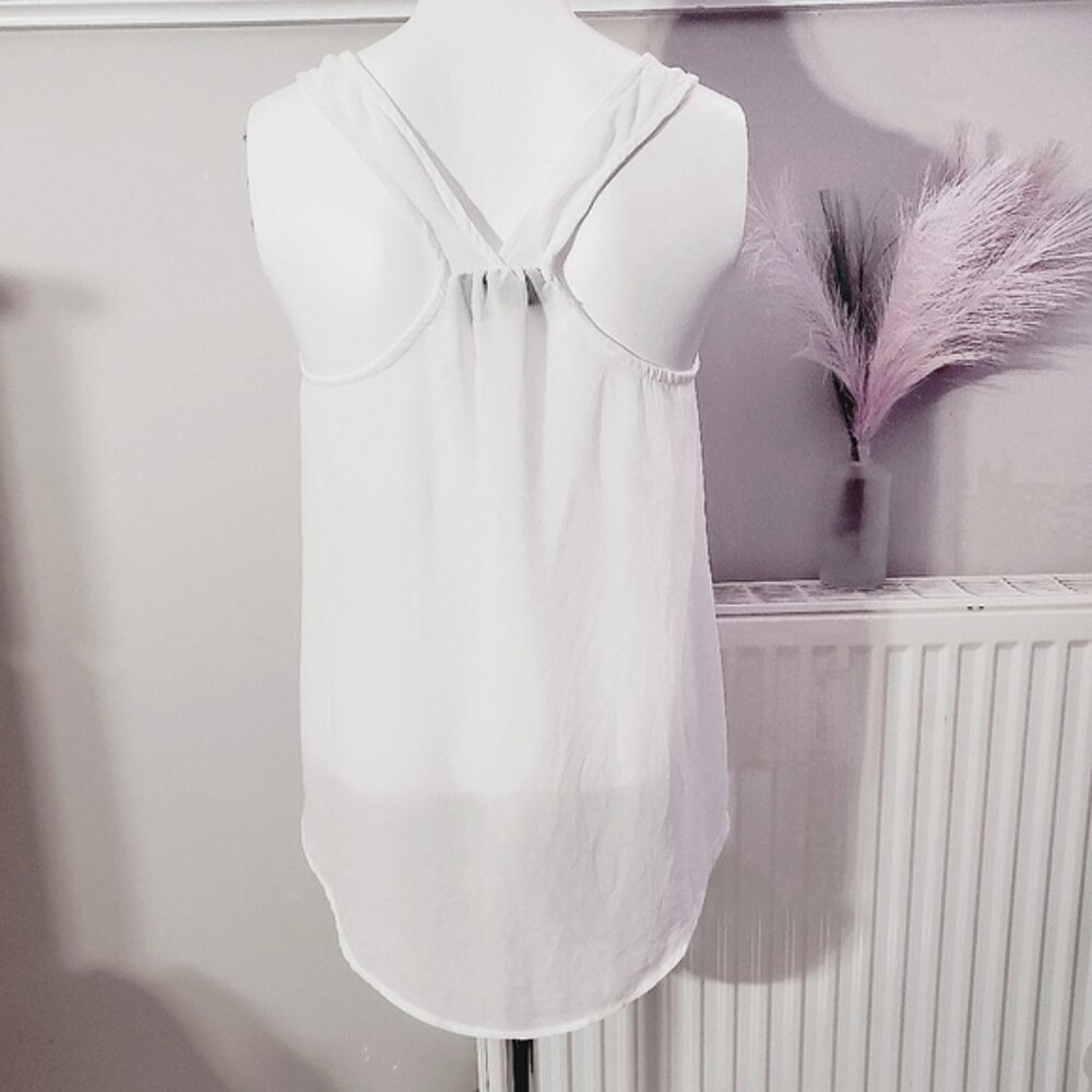 High Low Racerback Blouse- Size Small - Picture 1 of 2